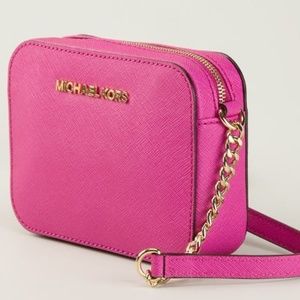 MICHAEL MICHAEL KORS 'Jet Set' cross body bag